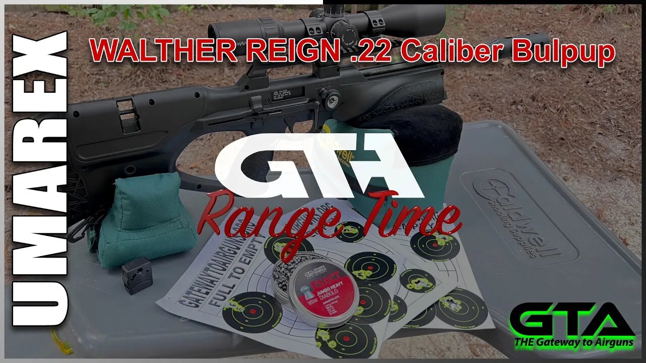 RANGE TIME – The Umarex Walther Reign .22 Caliber Bulpup - Gateway to Airguns Airgun Review