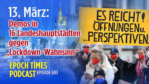 „Es reicht!“ – Bundesweite Demos in den 16 Landeshauptstädten gegen „Lockdown-Wahnsinn“