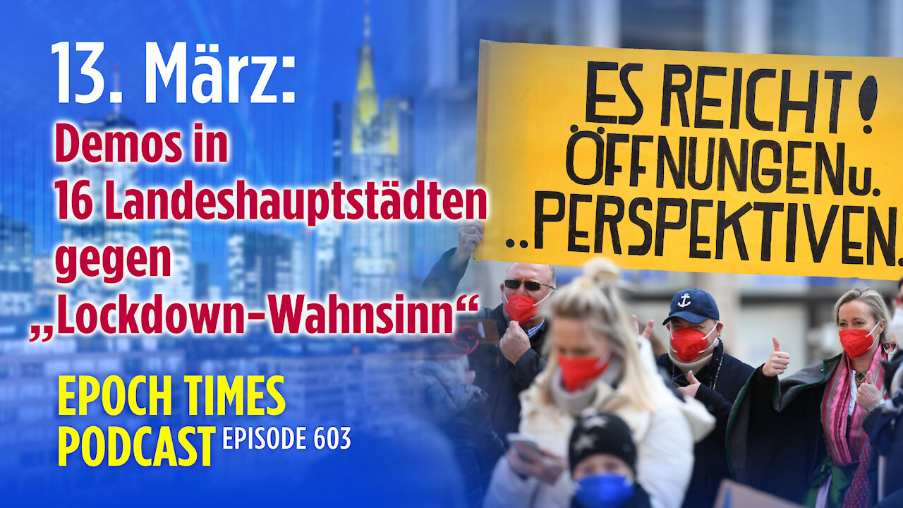 „Es reicht!“ – Bundesweite Demos in den 16 Landeshauptstädten gegen „Lockdown-Wahnsinn“