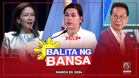 LIVE: Balita ng Bansa | March 20, 2024