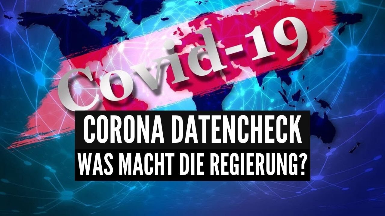 CORONAVIRUS Datencheck ‼😊 Maßnahmen der Regierung