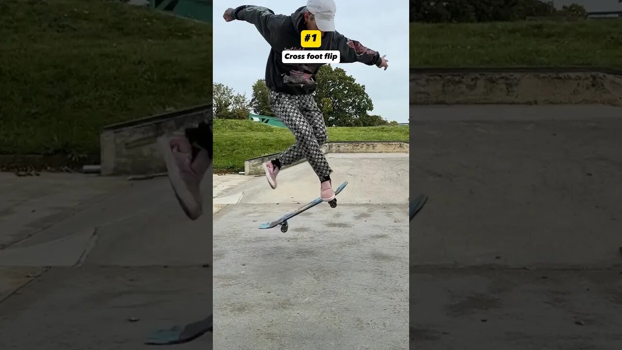 7 Different Ways To Land A Kickflip #skateboarding #beginnerskateboarder