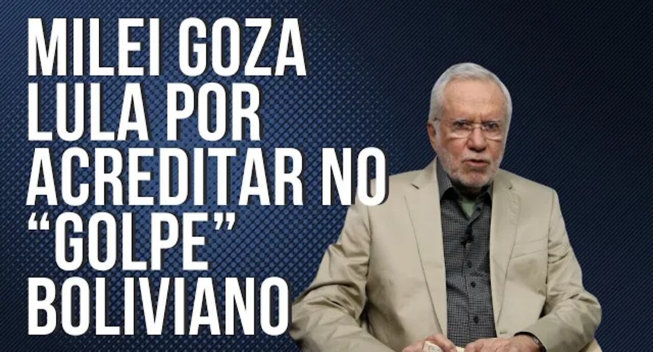 Milei mocks Lula for believing in the Bolivian “coup” - By Alexandre Garcia