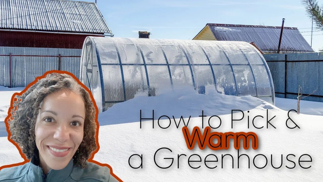 Gardening in the winter-how to pick a greenhouse and keep it warm