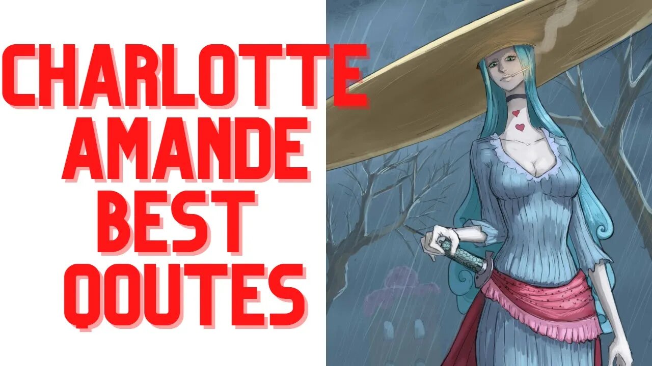 TOP 5 CHARLOTTE AMANDE QOUTES | AMAZING QOUTES