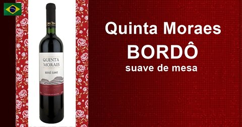 Vinho Quinta Moraes Suave De Mesa