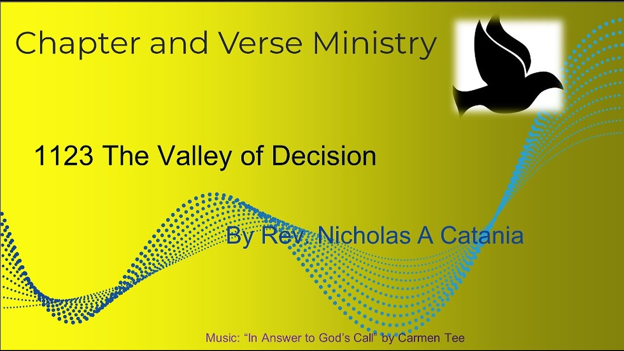 1123 The Valley of Decision