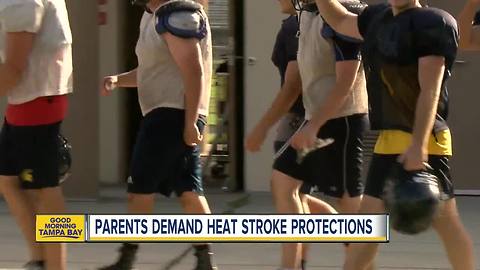 Mom fights for heat safety regulations in sports