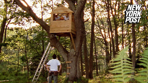 Dad writes note to 'Karen' who forced him to tear down kids' treehouse