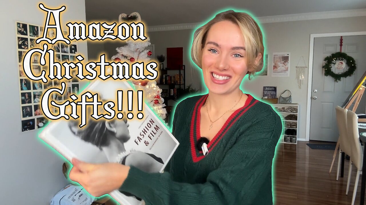 More Amazon Christmas Gifts!! I Get Books, Space Food, Film, And More!!!