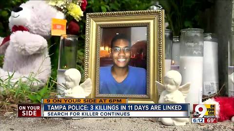 Tampa police say 3 killings are linked