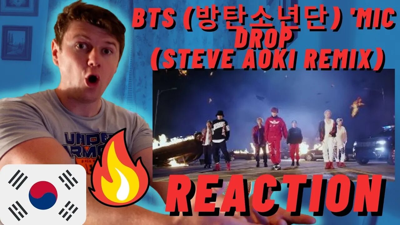 BTS (방탄소년단) 'MIC Drop (Steve Aoki Remix)' Official MV | IRISH REACTION