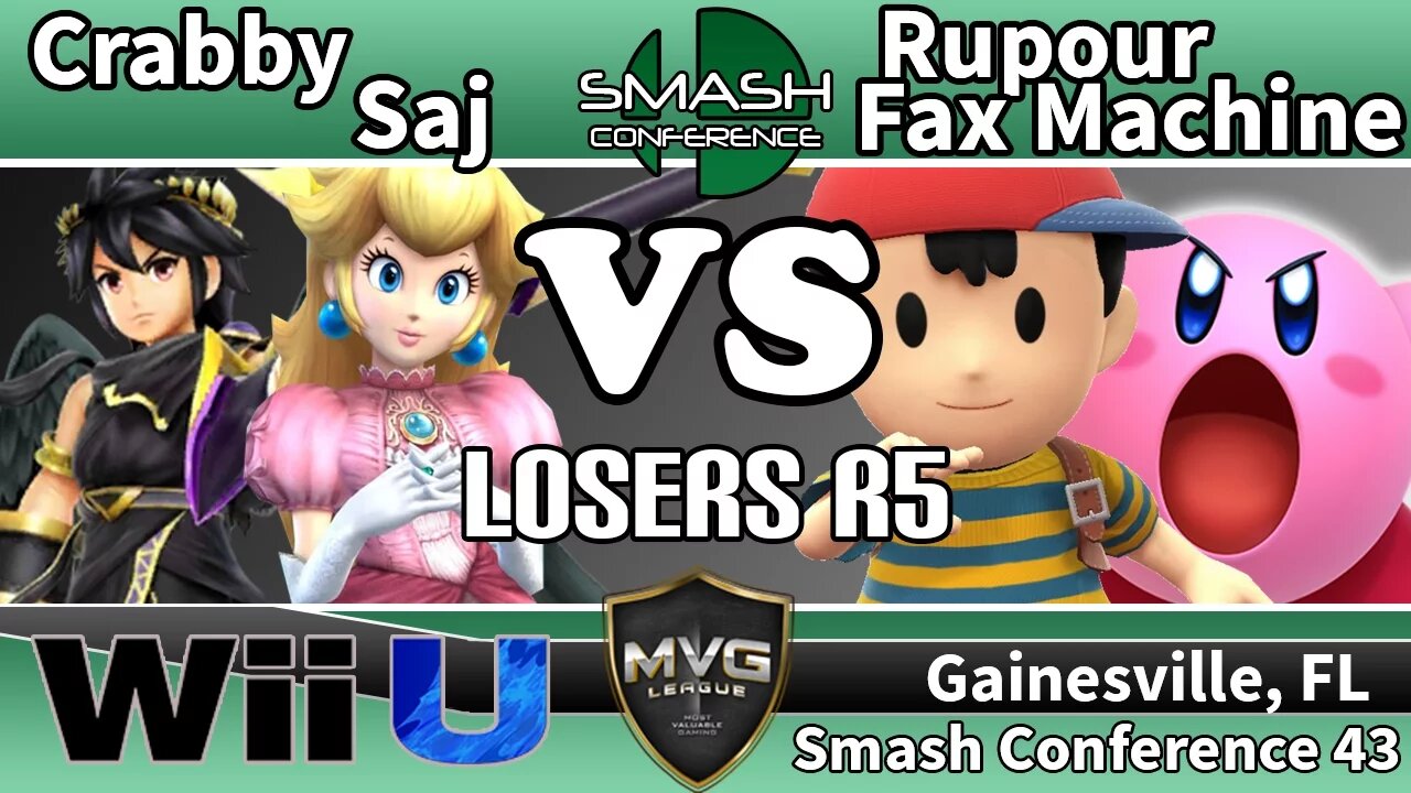 Crabby & Saj vs. Rupour & Fax Machine - SSB4 Teams Losers R5 - SC43