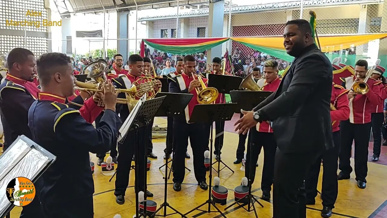 BANDA MARCIAL HERCULANO BANDEIRA 2022 NA III ETAPA DA XIV COPA PERNAMBUCANA DE BANDAS E FANFARRAS