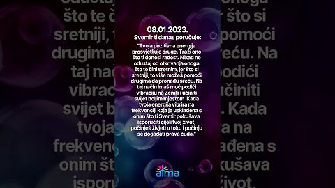 Poruka Svemira 08.01.2023. 💙