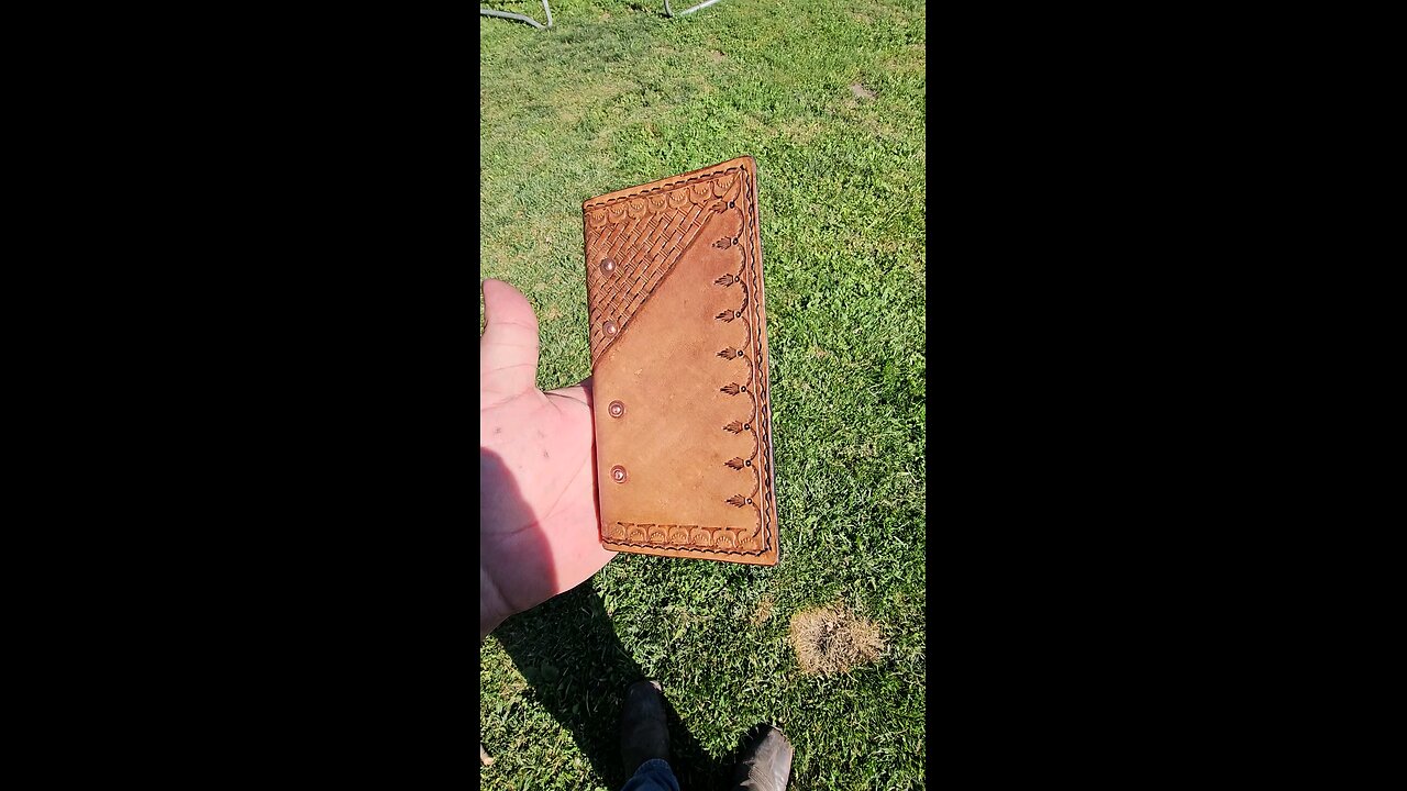 check book wallet