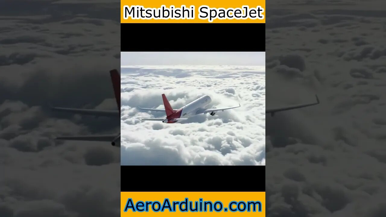 Never Seen Mitsubishi Space #Jet #Aircraft #Flying #AeroArduino #Aviation