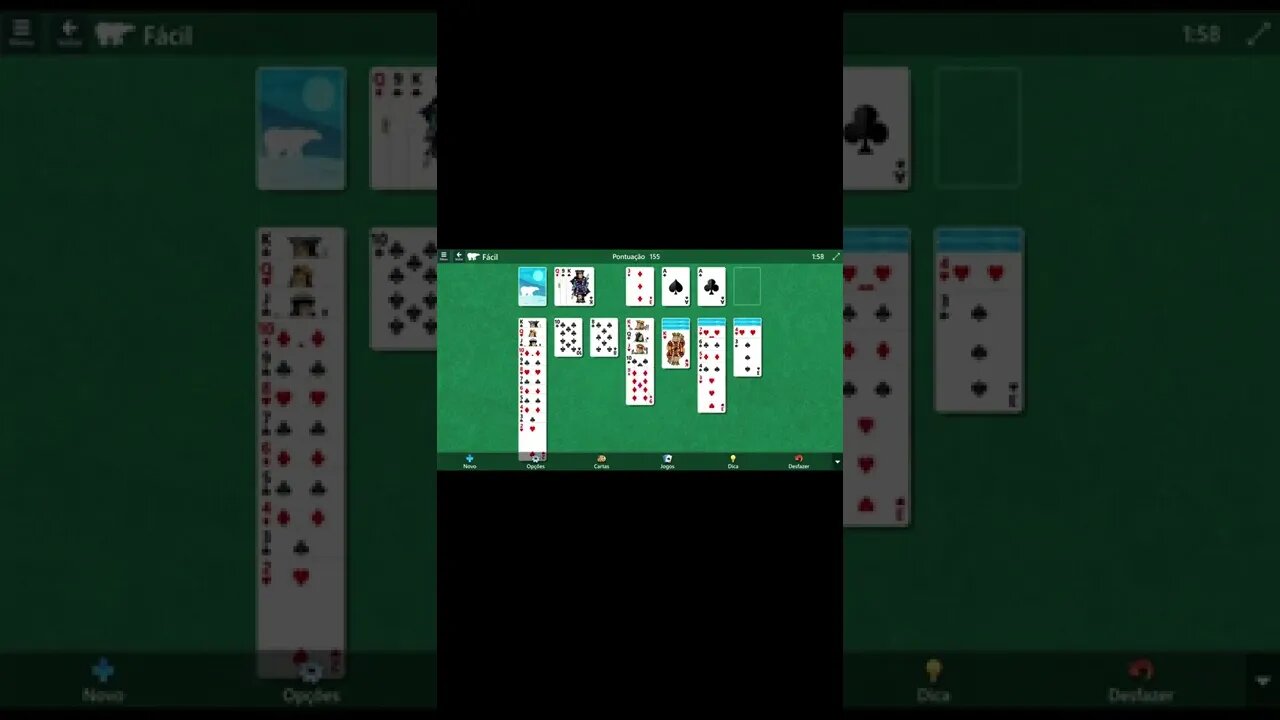 Microsoft Solitaire Collection Klondike EASY Level # 63 #shorts