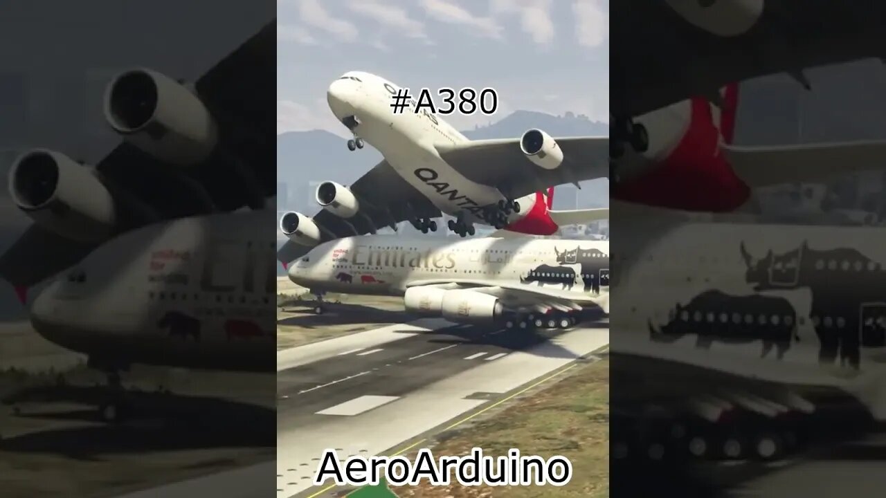 Unbelievable Unreal #A380 Runway Intrusion #Aviation #Flying #AeroArduino