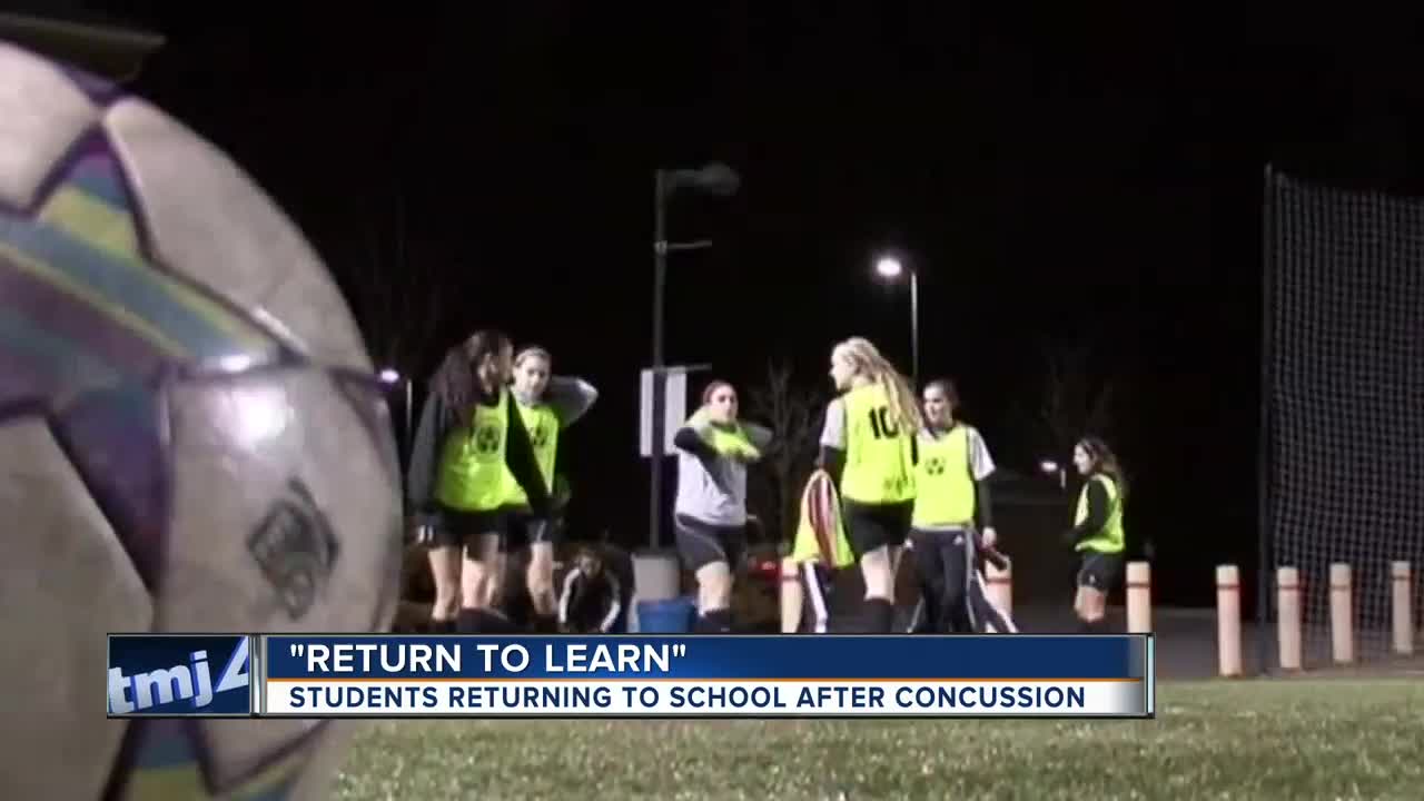 Return to learn: Students returning to school after concussions