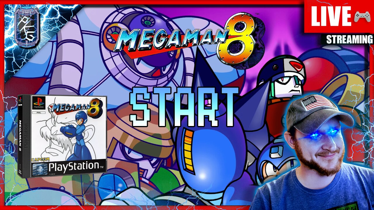 Start- Let's Go! | FIRST TIME! | Mega Man 8 UNDUB | PSX | !Subscribe & Follow!