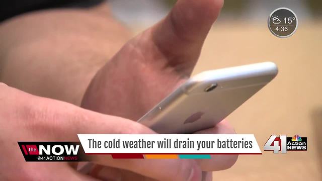 Electronics more likely to die in cold weather