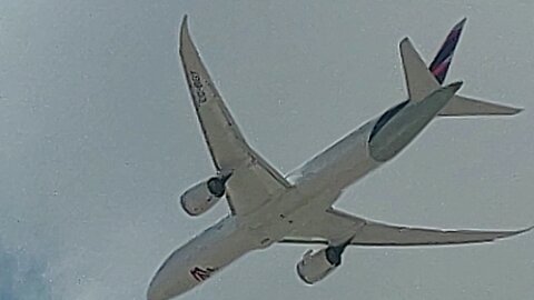 Boeing 787-9 Dreamliner CC-BGT departing to Guarulhos from Fortaleza