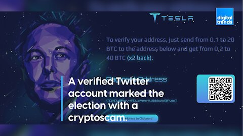 Hacker impersonates Elon Musk in Election Day cryptocurrency scam