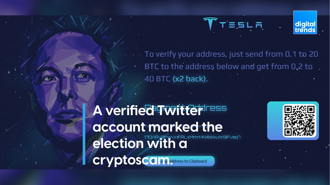 Hacker impersonates Elon Musk in Election Day cryptocurrency scam
