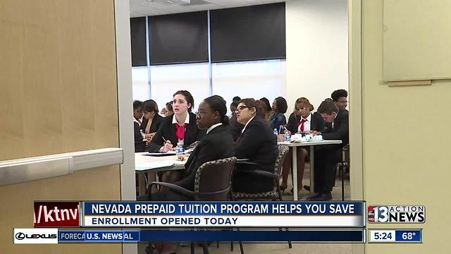 Nevada prepaid tuition program helps you save