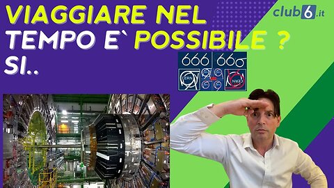 Viaggiare nel tempo e` possibole ? Il Logo del CERN nasconde un qualcosa di diabolico?