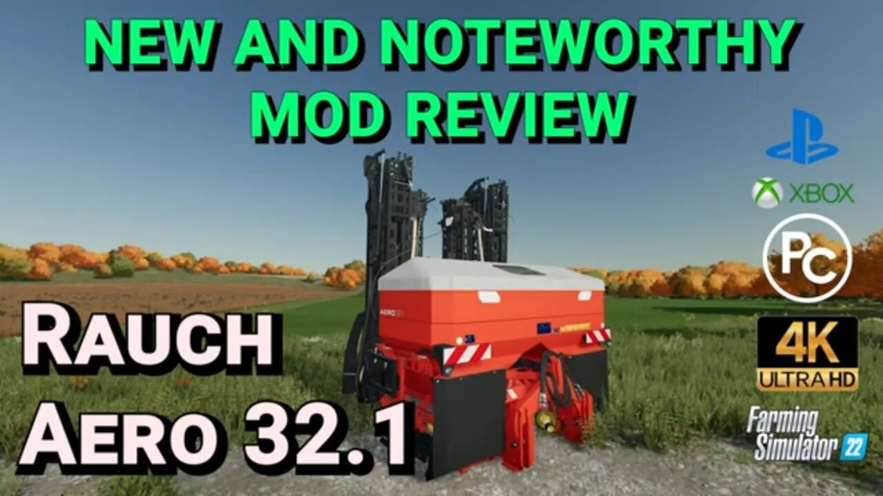 Rauch Aero 32.1 | Mod Review | Farming Simulator 22