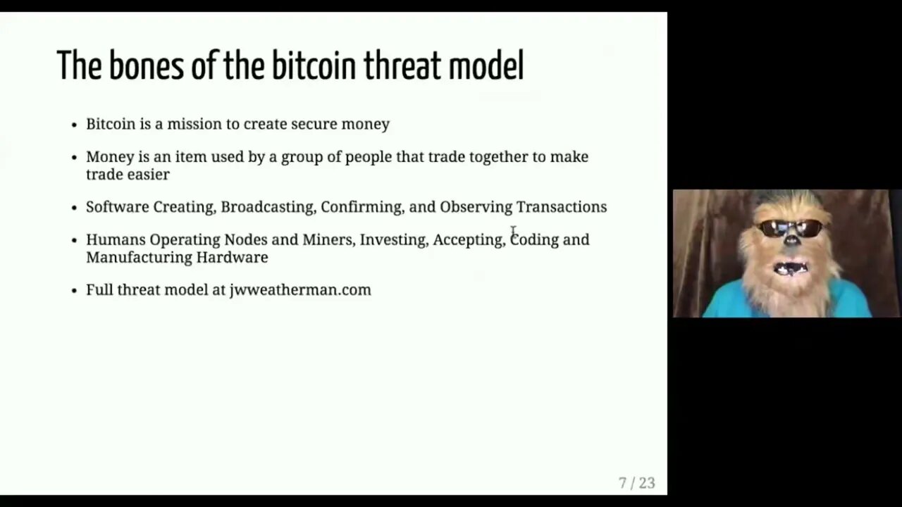 Slévárna SMASHING BITCOIN FOR PAIN AND LOSSES JW Weatherman