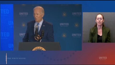 LIVE: President Biden Delivering Remarks at United We Stand Summit...