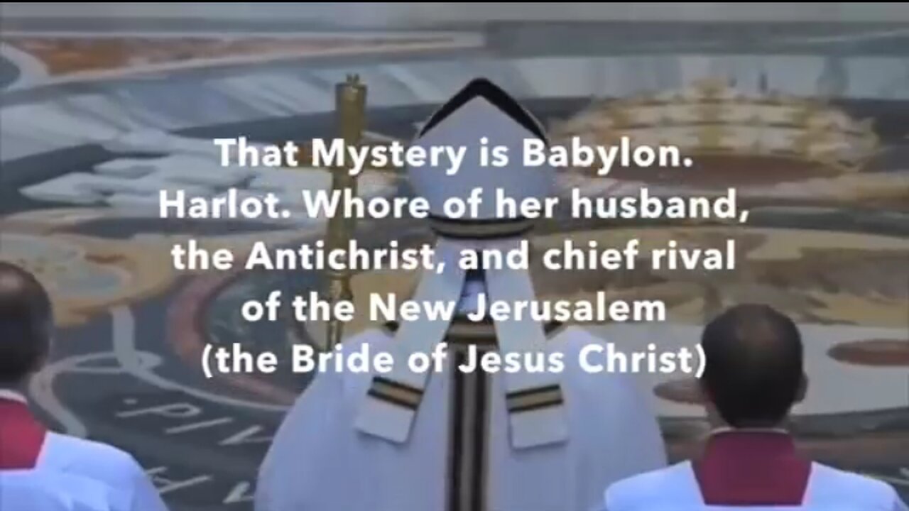 Petrus Romanus is ushering in the Mystery Babylon [September 23, 2015] - HE KNOWS WHAT'S COMING