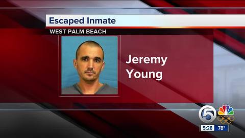 Jeremy Young: Escaped inmate sought