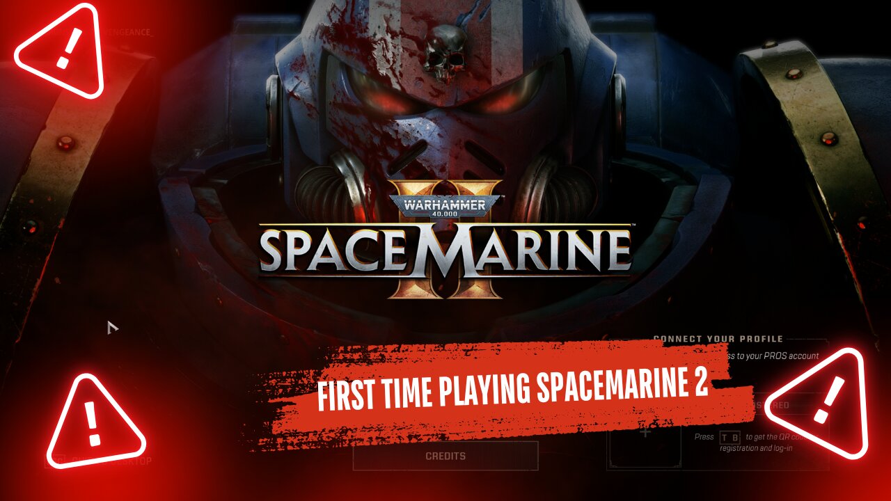 SPACEMARINE 2 - I'm finally playing WARHAMMER 40,000 - S#!T talking the election meltdowns