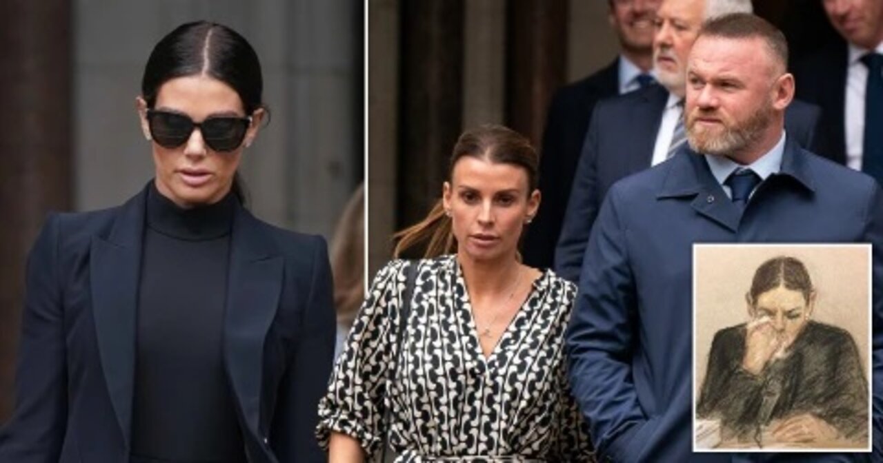 Coleen and Rebekah. Poor little rich girls with zero awareness