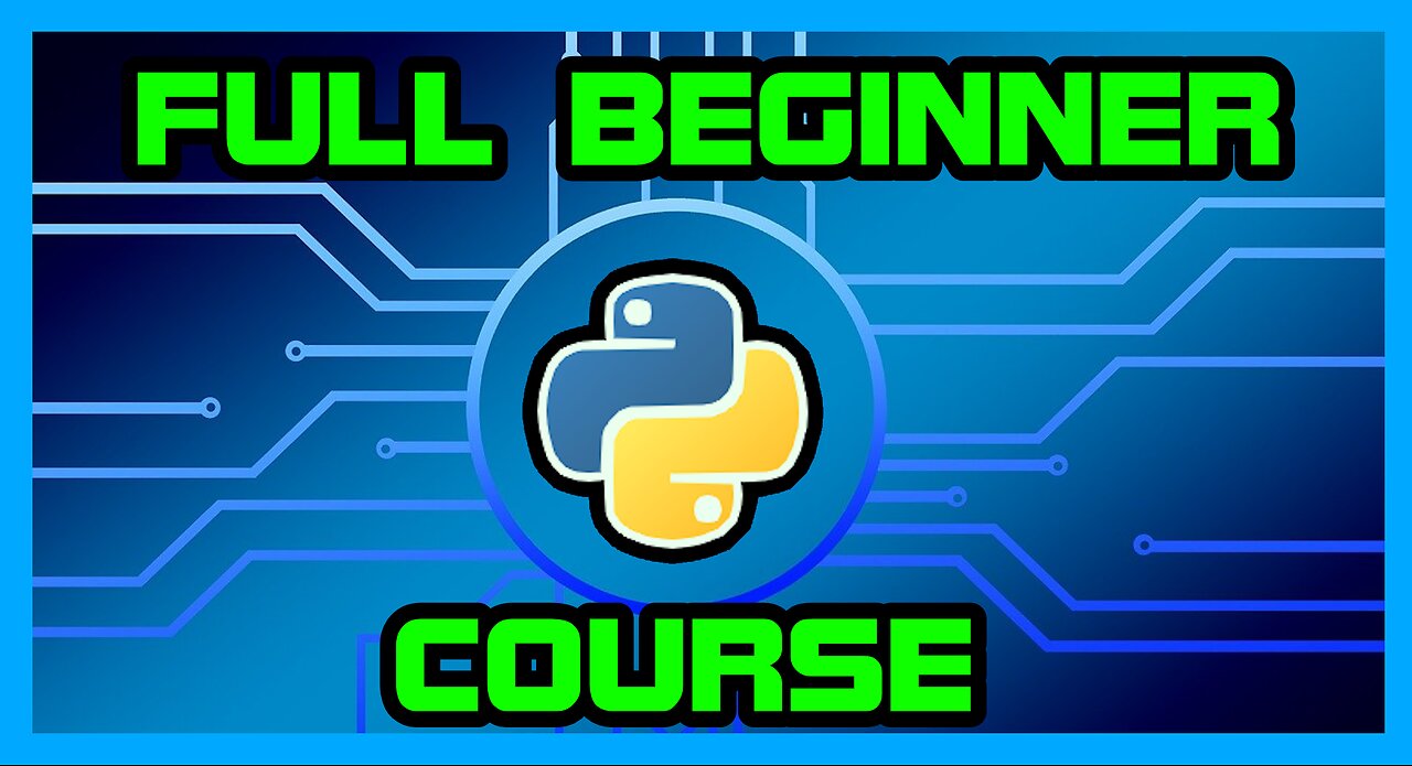 2024 FULL PYTHON BEGINNER COURSE 🐍🐍🐍