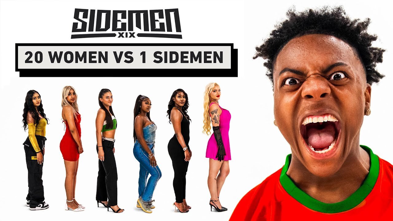 20 WOMEN VS 1 SIDEMEN: SPEED EDITION Challenge - Who Will Prevail?