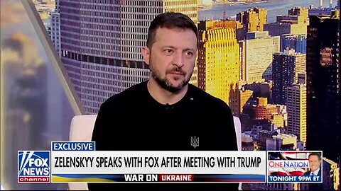 Zelenskyy: ‘I’ve Got from Donald Trump Very Direct Information that He Will Be on Our Side’