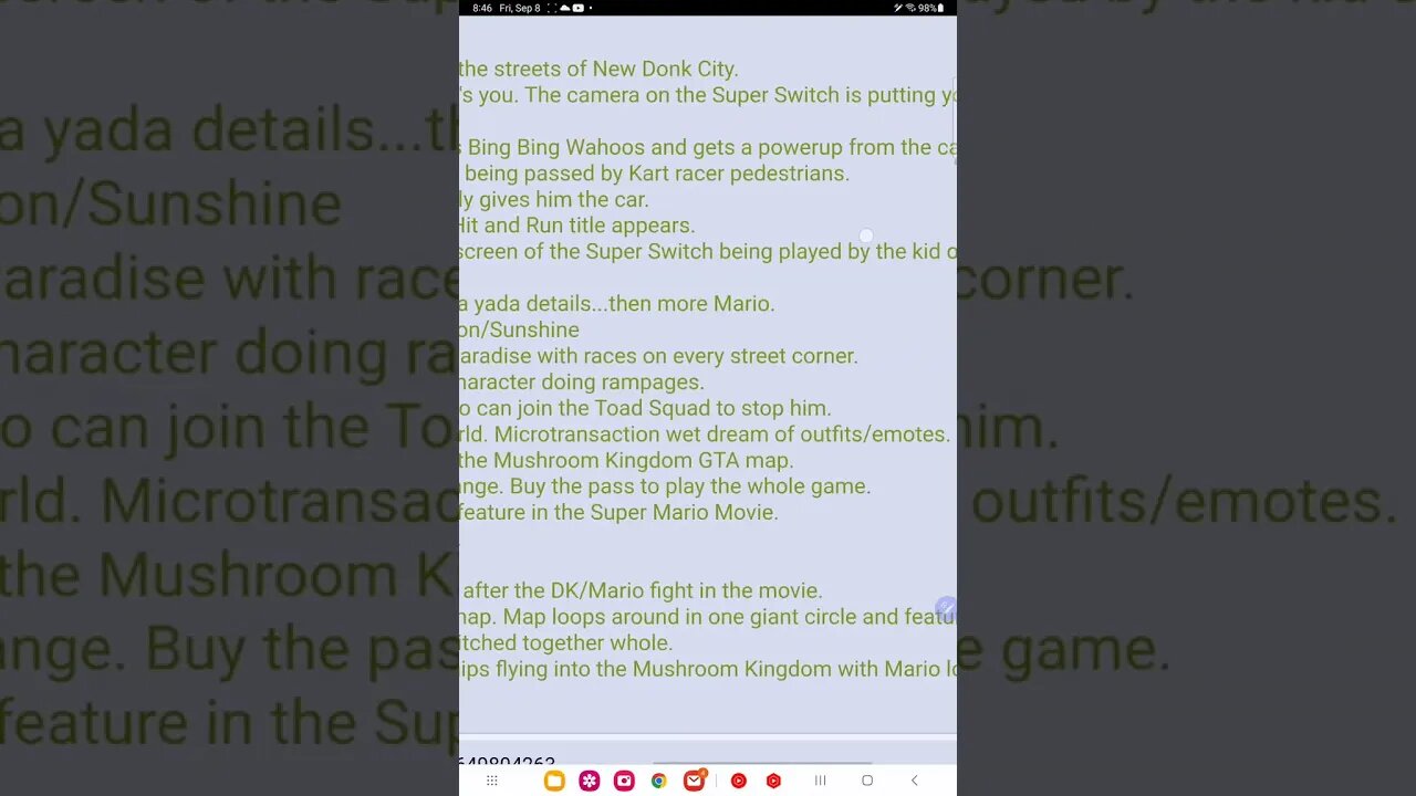 weird nintendo direct leak