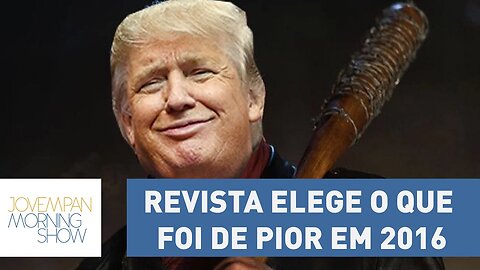 Trump, The Walking Dead e mais: revista elege o que foi de pior em 2016