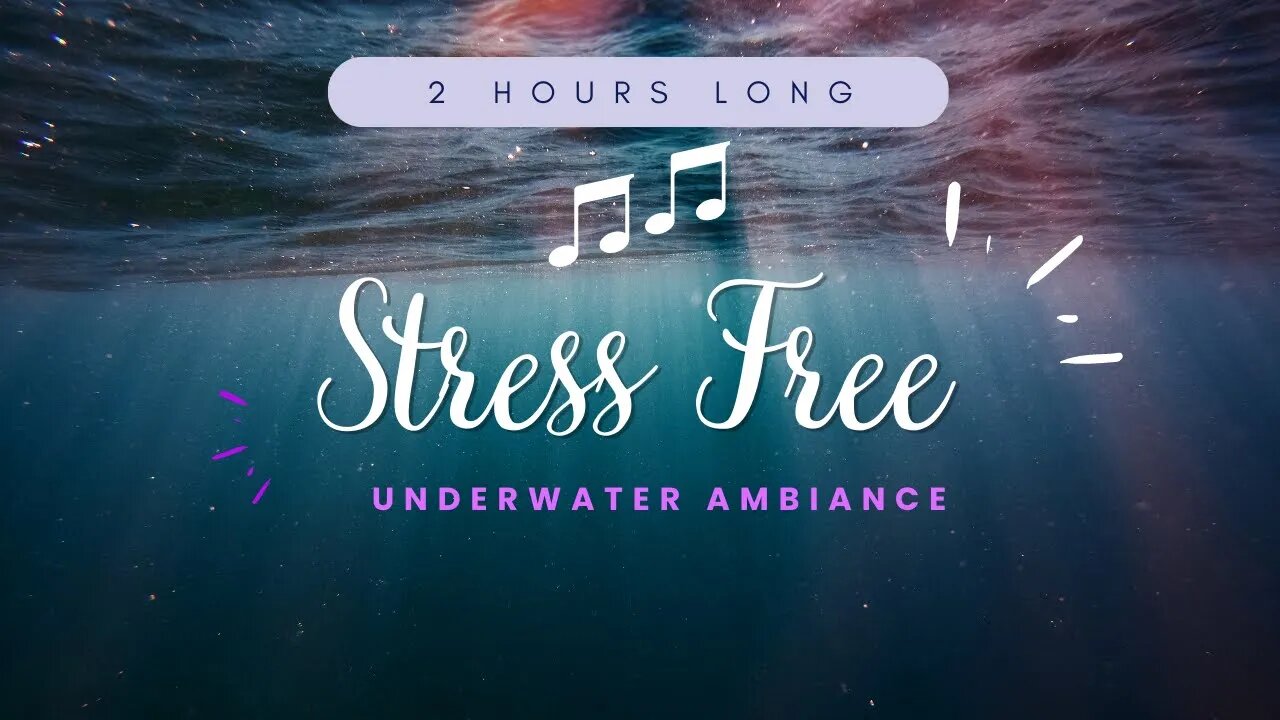 🌊 Dive into Serenity: 2 Hours of Relaxing Music Underwater Sounds for Deep Sleep, Meditation