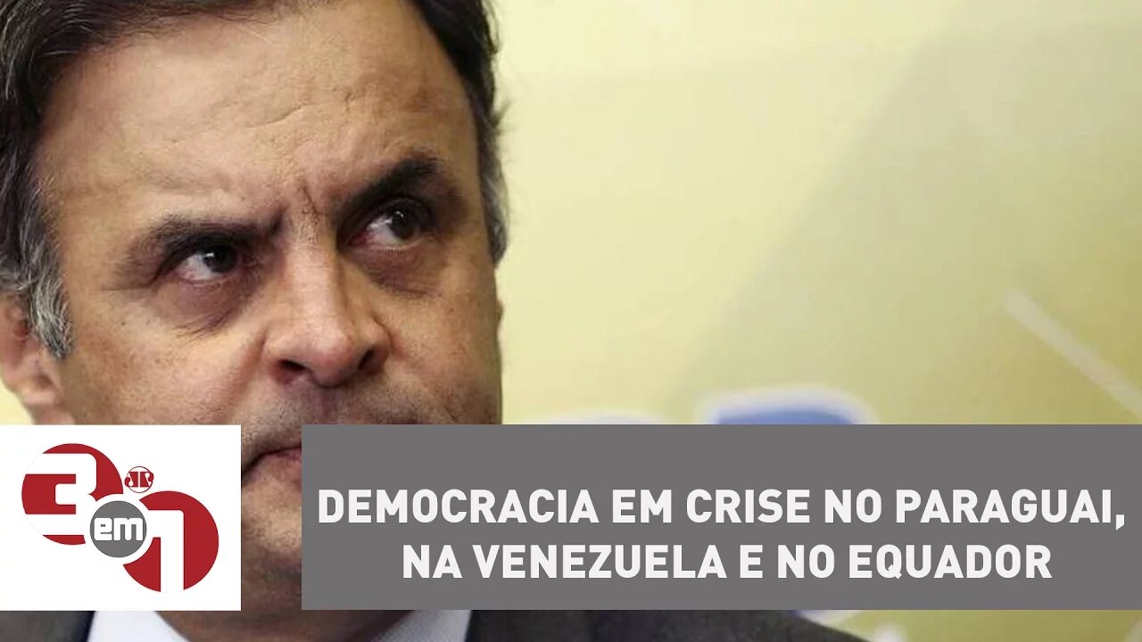 Aécio Neves pede acesso à delação de ex-executivo da Odebrecht