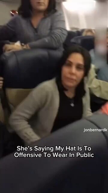Chaos on Plane Over a Hat?!