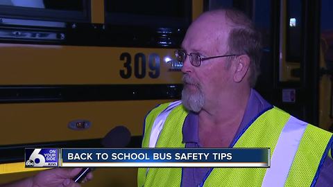 Back to school bus safety