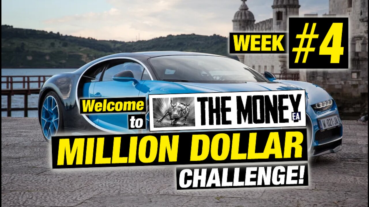 "The Money" EA: MILLION DOLLAR CHALLENGE! Week #4 Results. Forex EA / Forex trading robot. #forex