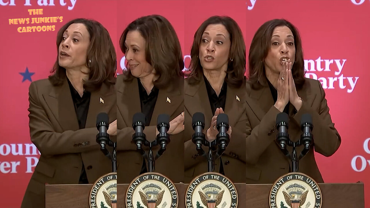 Who cares about hurricanes, tornadoes, and struggling Americans? Cackling Kamala campaigning in Scottsdale, Arizona: "The way I like to lead - I bring folks in my office & I want them be prepared. Yeah! Hahaha. No time to waste!"