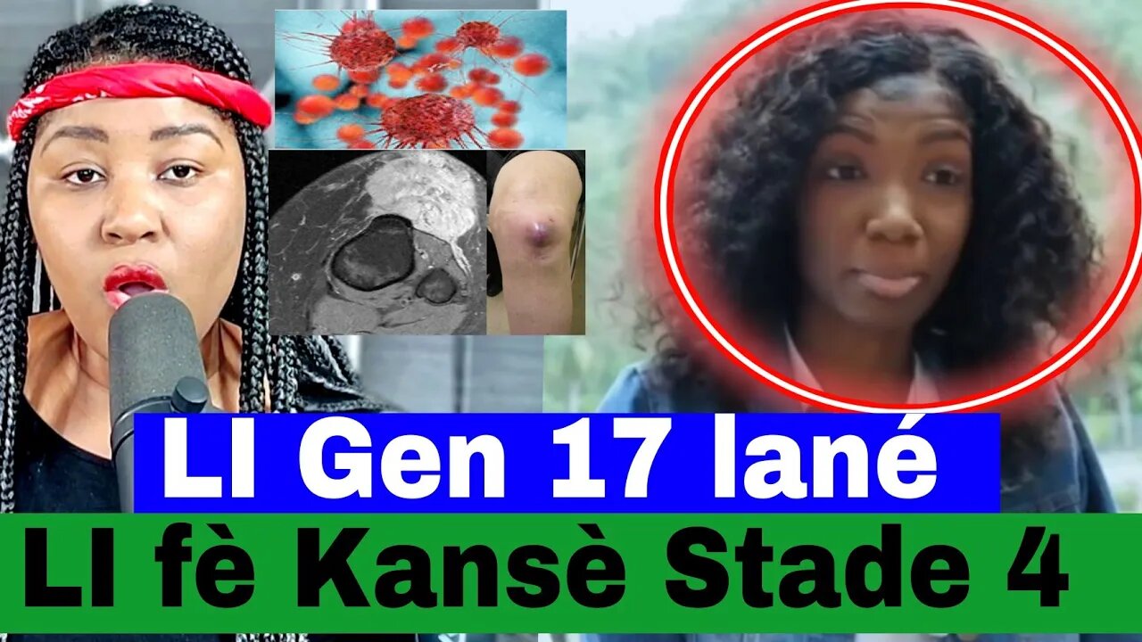 Podiab 🤔 Tifi 17 lané Ki Relé Dorisca Ap Viv Ak Yon Kansè Stade 4..Kansè Avansé Ede l Priyé Tanpri 🙏